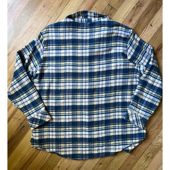 Sanctuary Womens Soft Plaid Flannel Boyfriend Button Down Shirt Plus Size 1X - Picture 5 of 14
